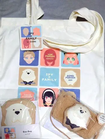 3COINS 스파이 패밀리 굿즈 3개 세트