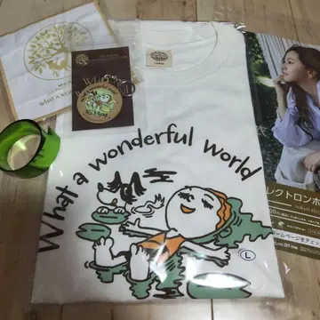 쿠라키 마이 2025 리락쿠마 티셔츠&키링 세트 미야기