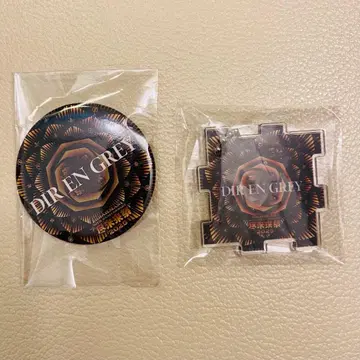 DIR EN GREY 진미래제2025 캔뱃지&아크릴 키링 세트