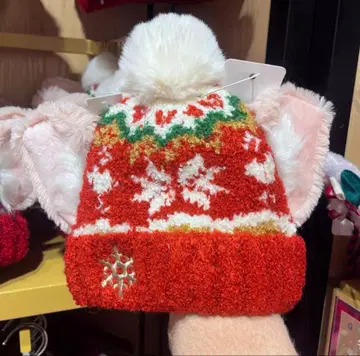 디즈니 리나벨 크리스마스 팬캡 모자 머리띠