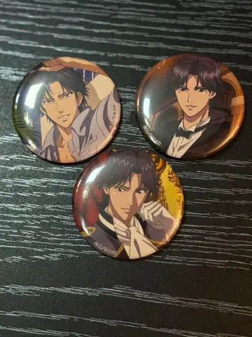 테니스의 왕자님 테니프리 편안한 컬렉션 캔뱃지 아토베 케이고 3점 세트