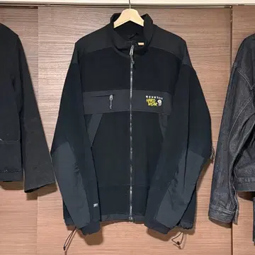 마운틴 하드웨어 WINDSTOPPER 플리스 블랙 2XL 상태 좋음