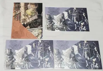 가정교사 히트맨 REBORN! 바리아 호일 엽서 아마노 아키라 전시회