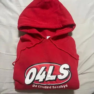 포리미 빨간색 후디 XL