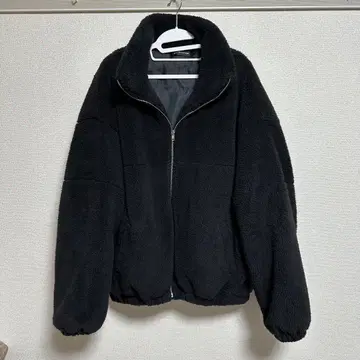 JACKROSE 블랙 플리스 자켓 보아 자켓