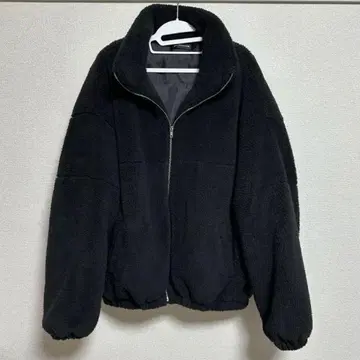 JACKROSE 블랙 플리스 자켓 보아 자켓 M 사이즈