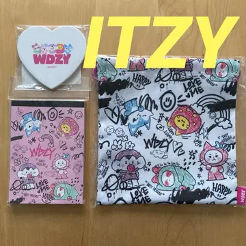 WDZY 위지 복조리 파우치 거울 메모장 3종 세트