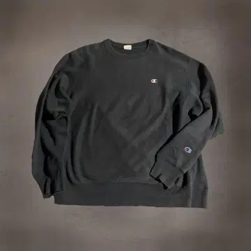 리버스 위브 챔피온 L Champion 블랙 맨투맨