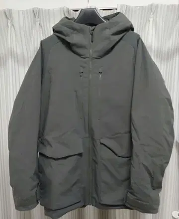 UNIQLO 하이브리드 다운 파카 올리브 S 사이즈