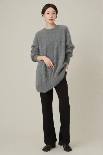 스트레치 분또 플레어 팬츠