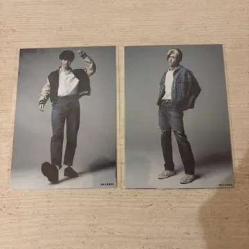 무대 BANANAFISH 브로마이드 미즈에 켄타 오카미야 라이무 세트