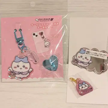 [ 미개봉 새상품 ] 천사 악마 키링 참 포함 키홀더 + 3종 세트