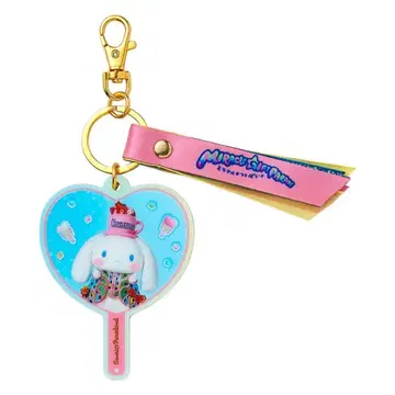 시나몬 부채형 거울 키링 미라기후 퓨로