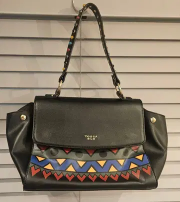 TOSCA BLU 기하학 패턴 숄더백