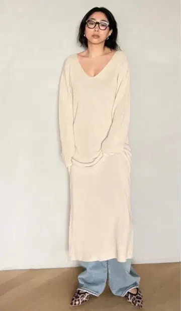 시루무린 Relux drytouch 니트 원피스