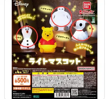 디즈니 가챠 라이트 마스코트 베이맥스 제로 올라프 캡슐 토이