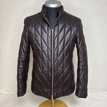 J&R 퀼팅 가죽 자켓