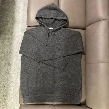 그레이 M 사이즈 후드티 100% 울