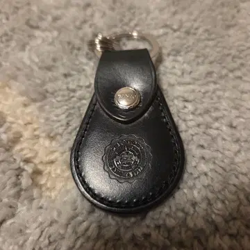 GANZO 가죽 키링 블랙