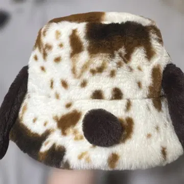 USJ 스누피 마블 복슬복슬 겨울 버킷햇 모자