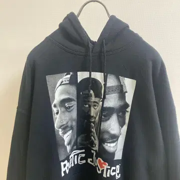 2PAC POETIC JUSTICE 후드티 영화 RAP 음반