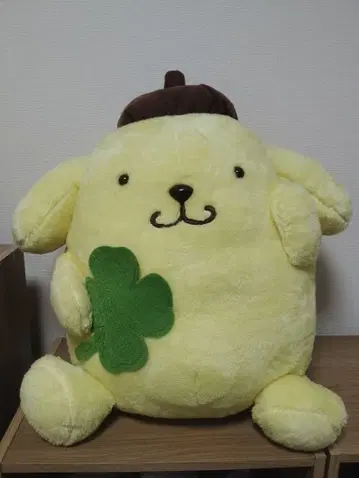 폼폼푸딩 기가점보 행복의 클로버 봉제 인형