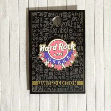 하드 록 카페 스프링 블라썸 로고 핀