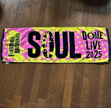 FUKUYAMA MASAHARU DOME LIVE 2025 타월