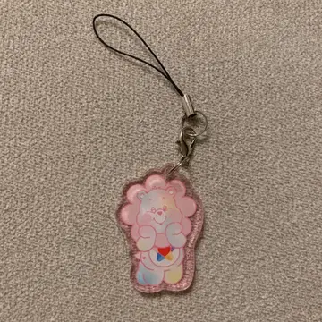 케어베어 ILLIT 콜라보 랜덤 모바일 아크릴 스트랩