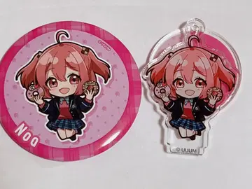 컬러풀 피치 노아 훼미리마트 기본 캔뱃지 아크릴 스탠드