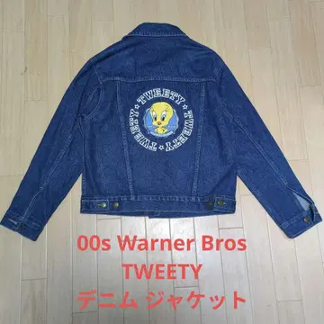 00s 워너 브라더스 트위티 데님 자켓 G-자켓