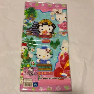 산리오 헬로키티 레어 지역 한정 키티 핸드 타월 신슈 한정 MAP