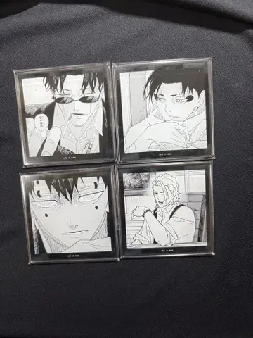 카구라바치 아크릴 코스터 세트