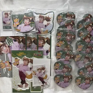 닌타마 란타로 난자타운 젠포지 잇사쿠 캔뱃지 아크릴 스탠드