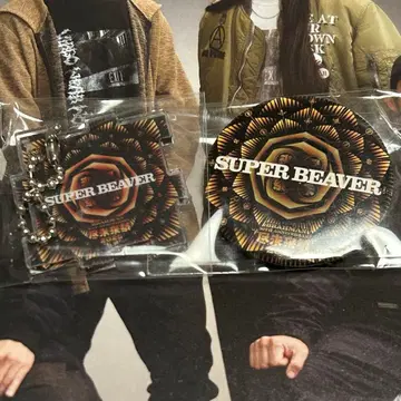 진미래제 가챠가챠 SUPER BEAVER 키링 세트