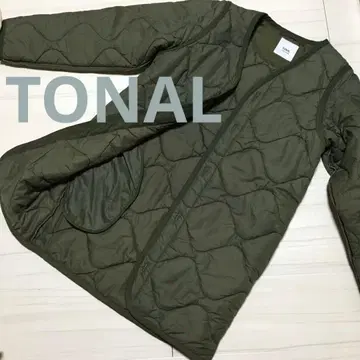 TONAL 토날 퀼팅 코트 자켓