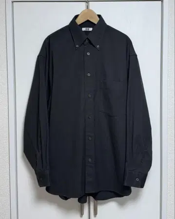 UNIQLO U 트윌 오버 사이즈 셔츠