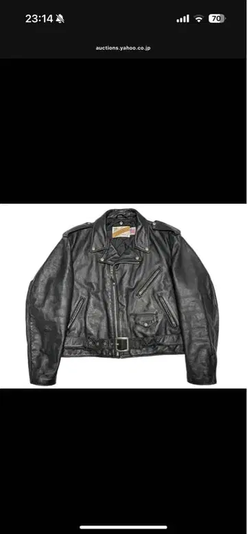 사이즈 50 SCHOTT 샷 618 더블 라이더스 빅 사이즈