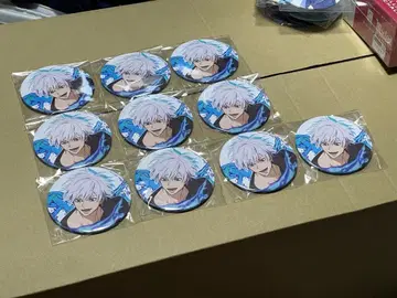 세가 럭키 쿠지 주술회전 캔뱃지 고죠 사토루 10개