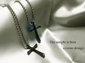 블루크로스 스테인리스 펜던트 목걸이