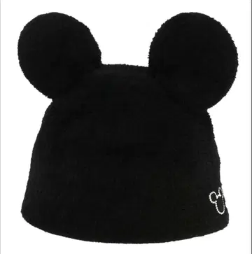 디즈니 미키 팬캡 블랙