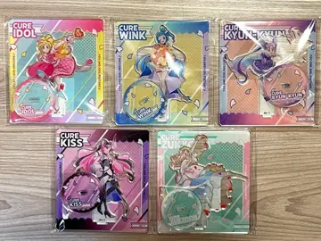 너와 아이돌 프리큐어 드림 스테이지 아크릴 스탠드 5종 세트