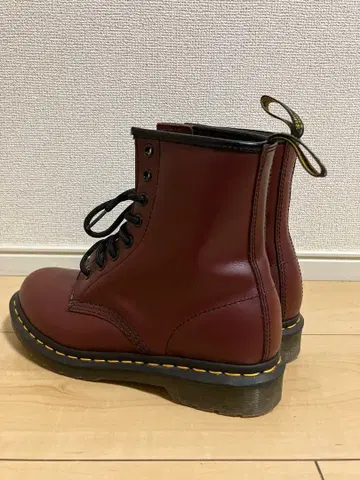 닥터마틴 1460W 체리 레드 여성용 8홀 부츠