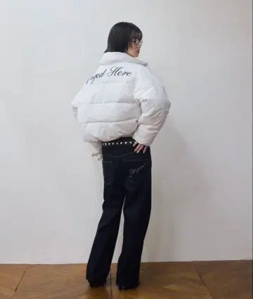 Smyoen 스미온 로고 큐빅 데님