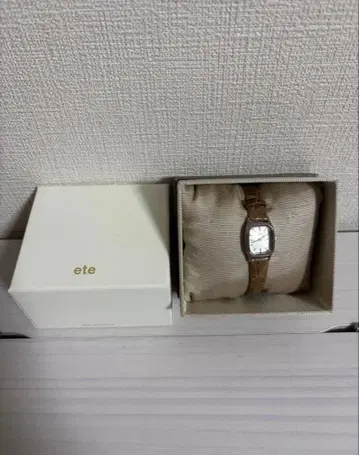 ete 실버 손목시계 새상품급