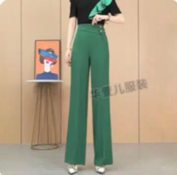 스트레이트 레그 팬츠 M