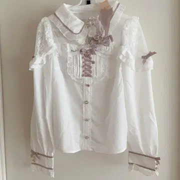 Liz lisa 블라우스 리본 핑크