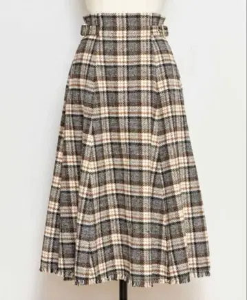 노엘라 Noela 트위드 스커트 블랙