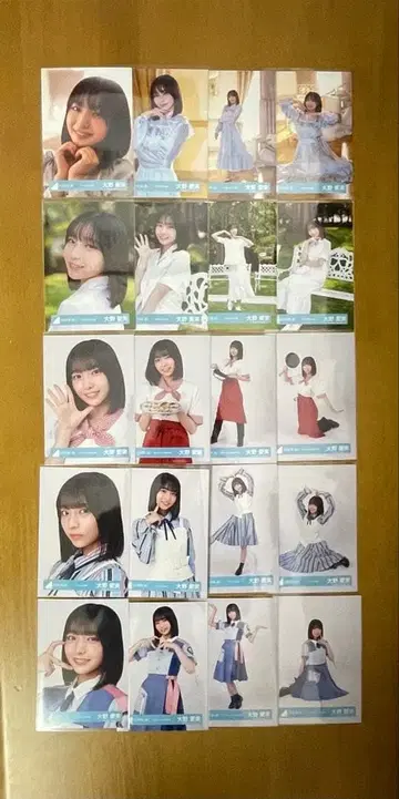 히나타자카46 오노 마나미 브로마이드 신참자 20종 컴프