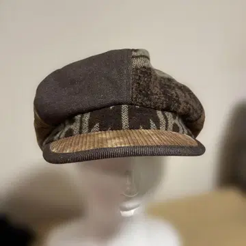 센스 오브 그레이스 패치워크 디자인 헌팅 캡 올 시즌 남녀 공용